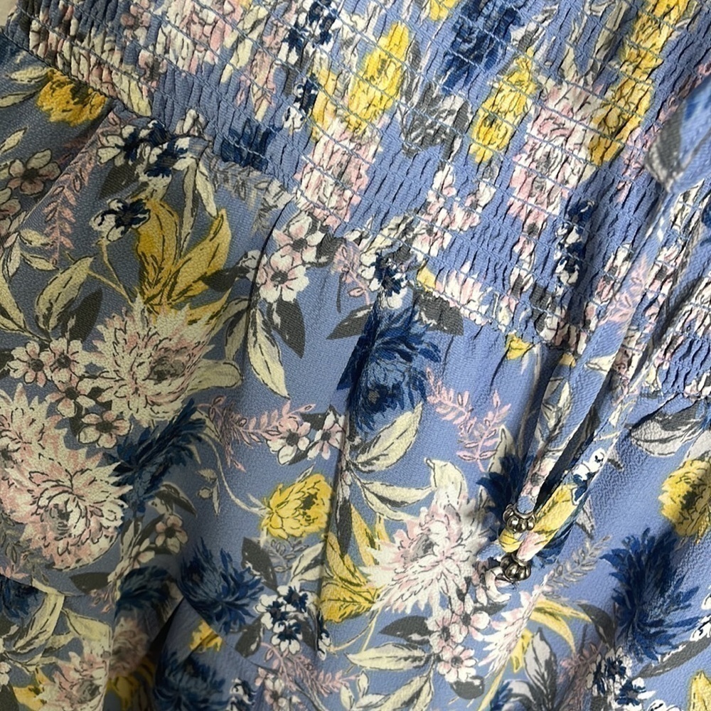 Nwt city studios floral smocked dress | size - juniors XL - Picture 4 of 4